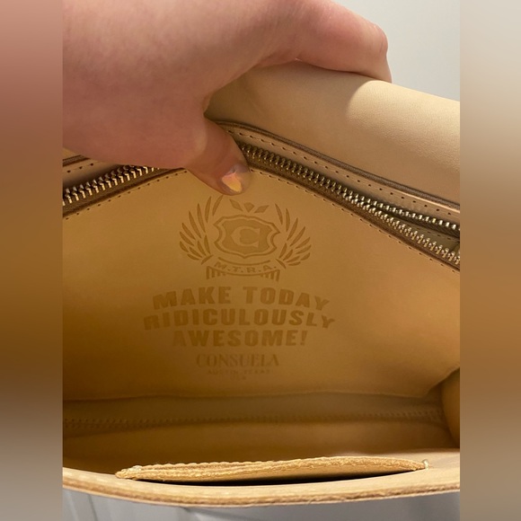 Consuela Diego Around Town - Leather Crossbody Bag - Used Condition, Flaws Noted - Picture 8 of 12